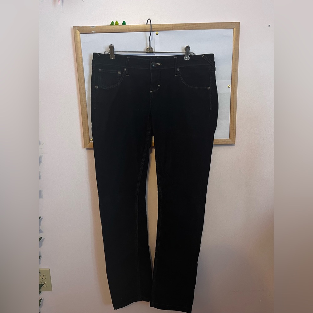 Free People Black Corduroy Jeans, women's size 29